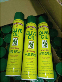 Olive Oil Hair Spray Image