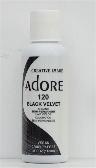 Adore 120 Black Velvet Hair color Image