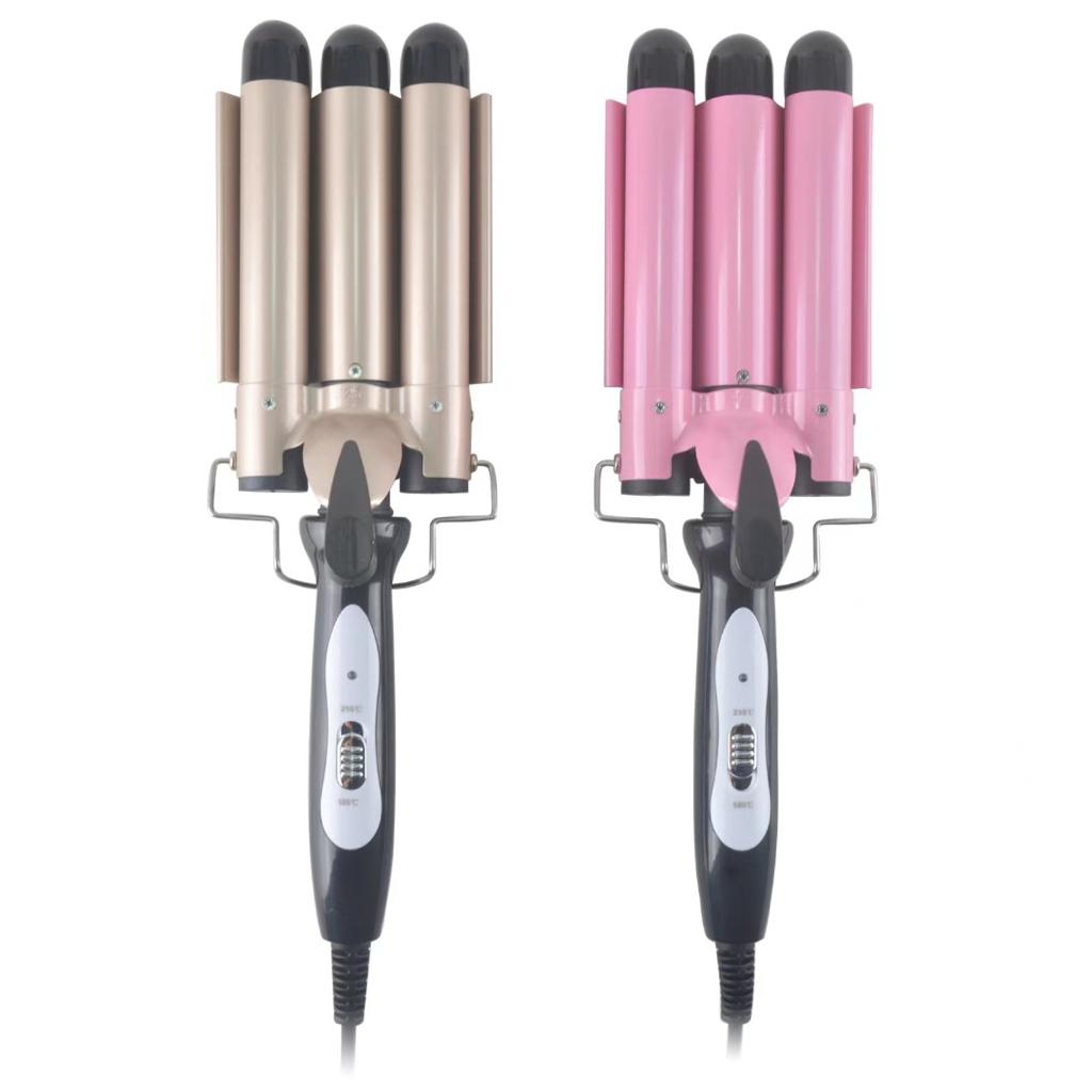 Triple Barrel Curling Iron